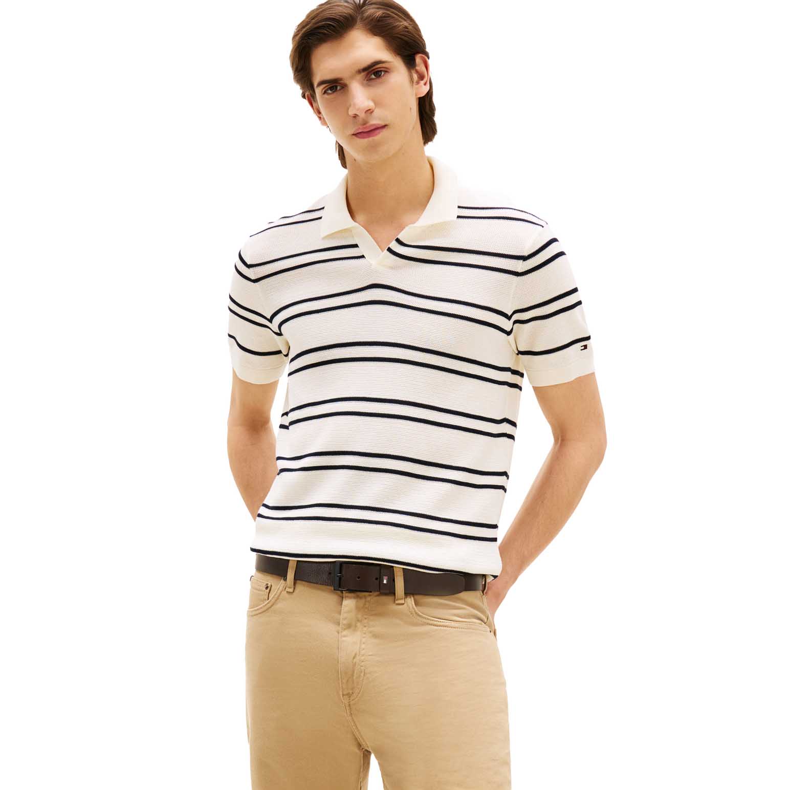 Tommy Hilfiger Dc Kntd Stp Jhny Collar Polo
